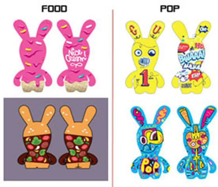 Figurine rabbid eerz mini display (16)(ubi